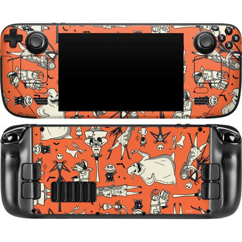 Disney The Nightmare Before Christmas Character Pattern print Steam Deck Handheld Gaming Computer Skin